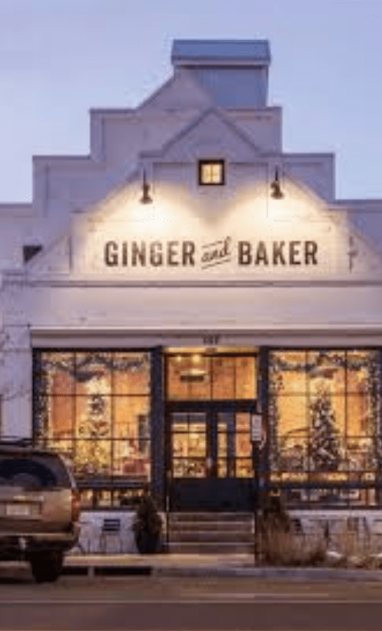 Ginger and Baker storefront in Fort Collins